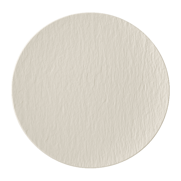 The Rock White Glacier Flat coupe plate 320x320x25mm