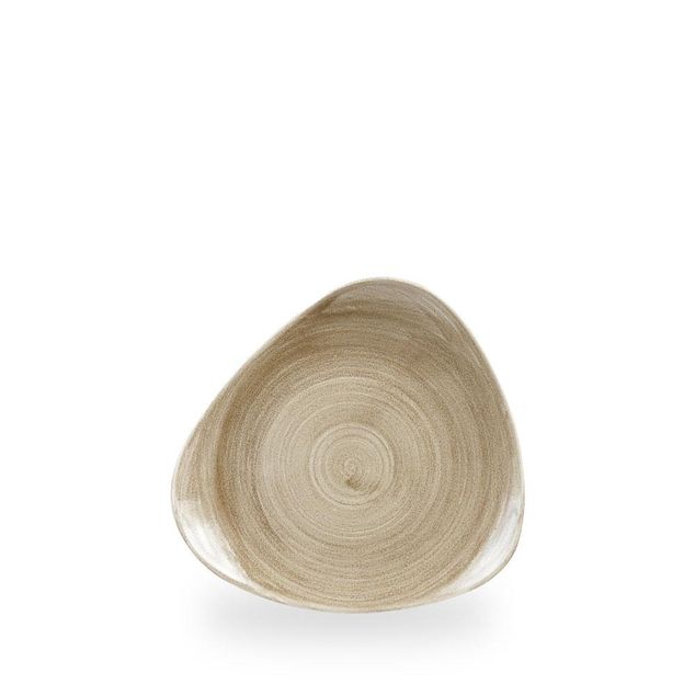 Stonecast Patina Antique Taupe Lotus Tallerken 19.2Cm