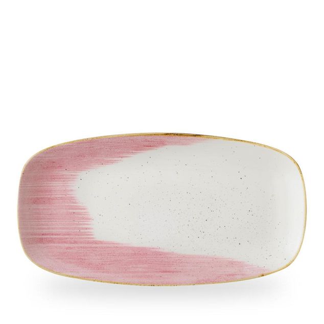 Stonecast Accents Petal Pink Chefs Oblong Tallerken 35.5 X 18.9Cm