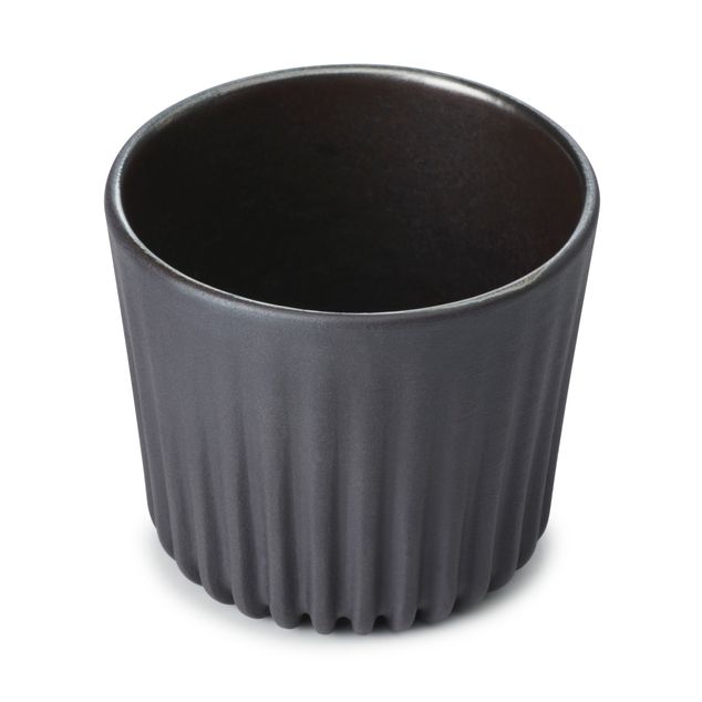 Pekoe Kopp 8Cl Black Smooth Dark Metal