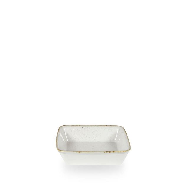 Stonecast Hints Barley White Kvadrat Baking Ildfast 25 X 25 X 6.2Cm
