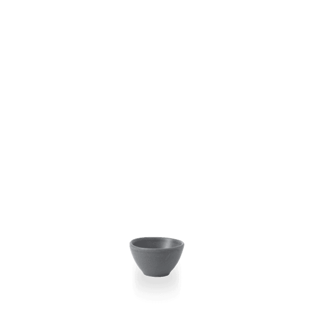 Seattle Grey Contour Dip Pot 6Cl H: 4Cm