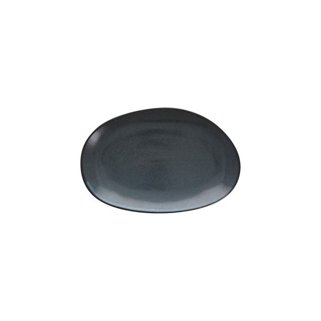 STON BLUE Platter coupe oval 36cm - H:30cm