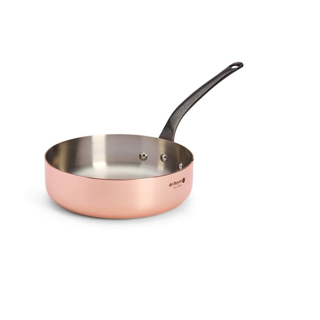 Prima Matera Sautepanne m. jernhåndtak 24 cm. 3 ltr