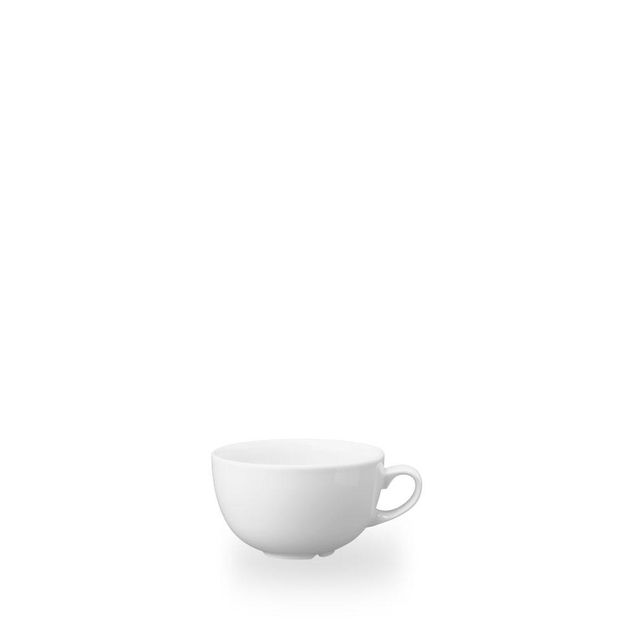 White Cappuccino Kopp 34Cl H: 6.5Cm