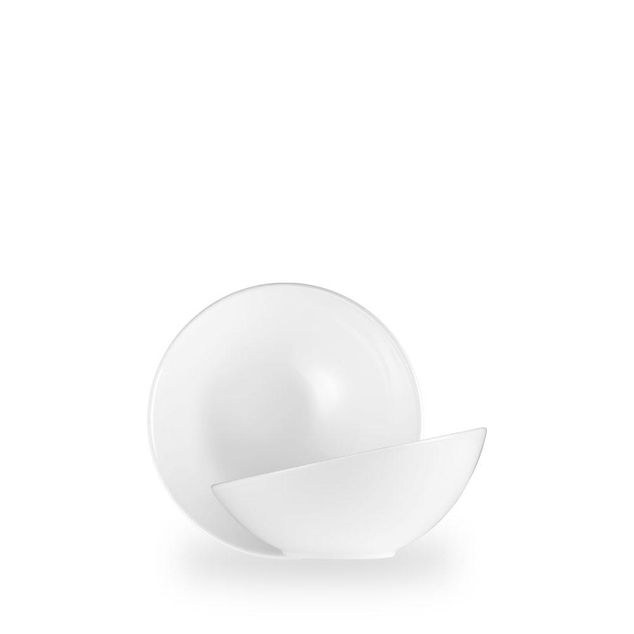 Menu Porcelain Slanted Med Bolle 17.5 X 8.1Cm