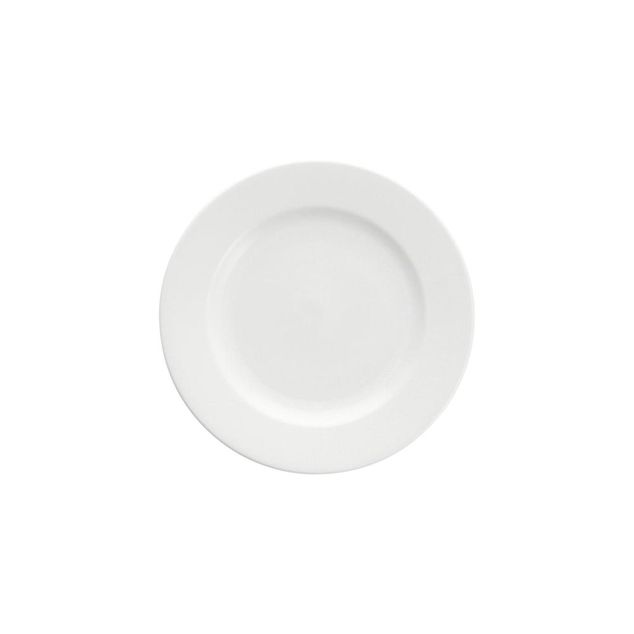 SNOW Plate flat with rim - Ø16,5cm - H:15cm