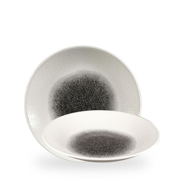Raku Quartz Black Isla Dyp Coupe Tallerken 25.5Cm