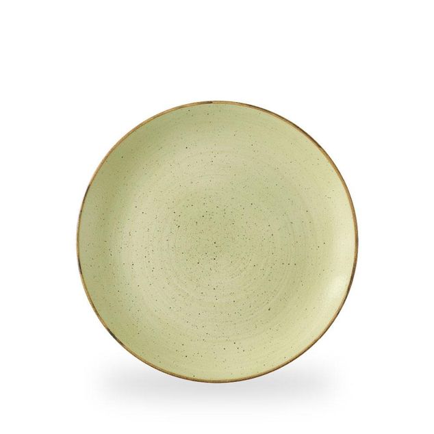 Stonecast Raw Green Evolve Coupe Plate 26cm