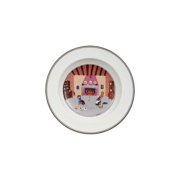 Design Naif Deep plate Fireplace 31 cl 22,1 cm 440g
