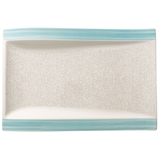 Amarah Flat gourmet rectangular plate 370x250mm