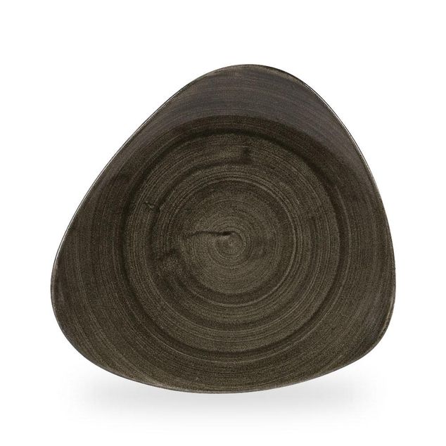 Stonecast Patina Iron Black Lotus Tallerken 31.1Cm
