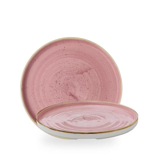 Stonecast Petal Pink Walled Tallerken 26Cm