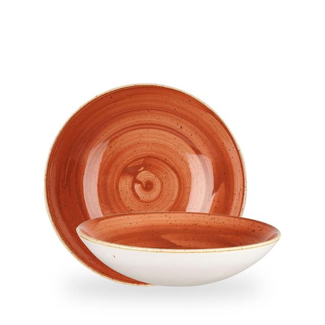Stonecast Spiced Orange Evolve Coupe Bolle 24.8Cm