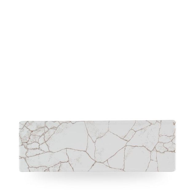 Studio Prints Kintsugi Agate Grey Oblong Plate 32.3 x 10.5cm12