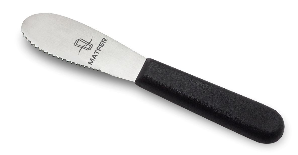 smørekniv m/ plast håndtak 185mm