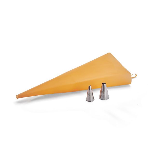 Set Of 1 Pastry Bag 35 Cm And 2 Nozzles