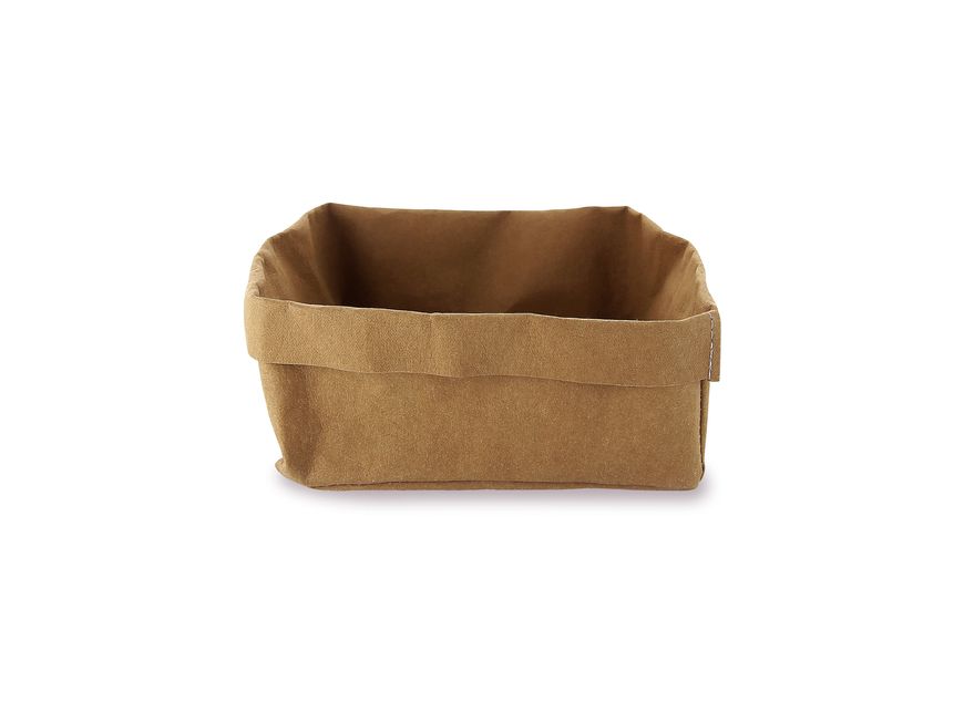 Bread Bag, Large 20X20X9Cm Cellulose Havana