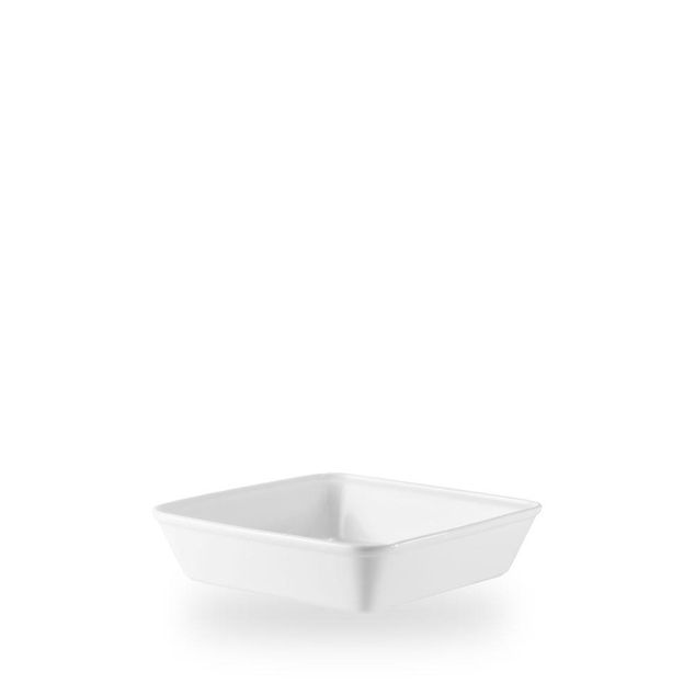 White Cookware Kvadrat Baking Ildfast 25 X 25 X 6.2Cm