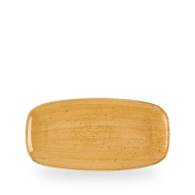 Stonecast Tangerine Chefs Oblong Plate 29,8x15,3cm
