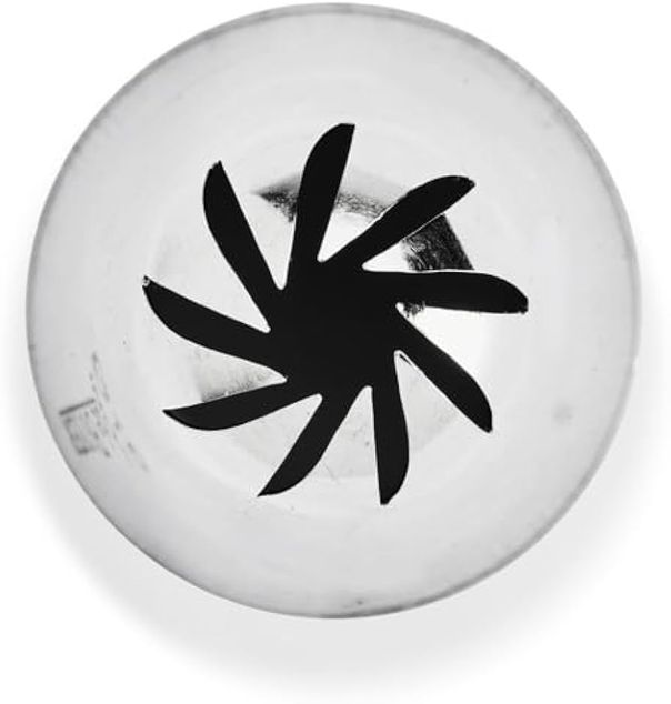 Rose Nozzle, Stainless Steel - 8 Points
