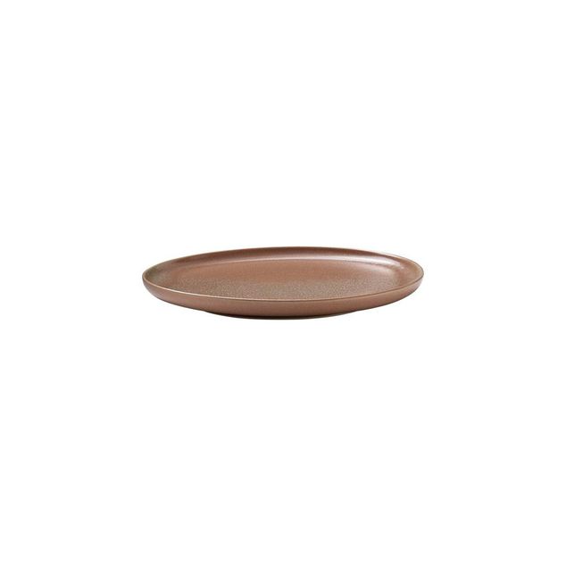ICELAND TERRA ROSA Plate flat coupe - Ø22cm - H:40cm