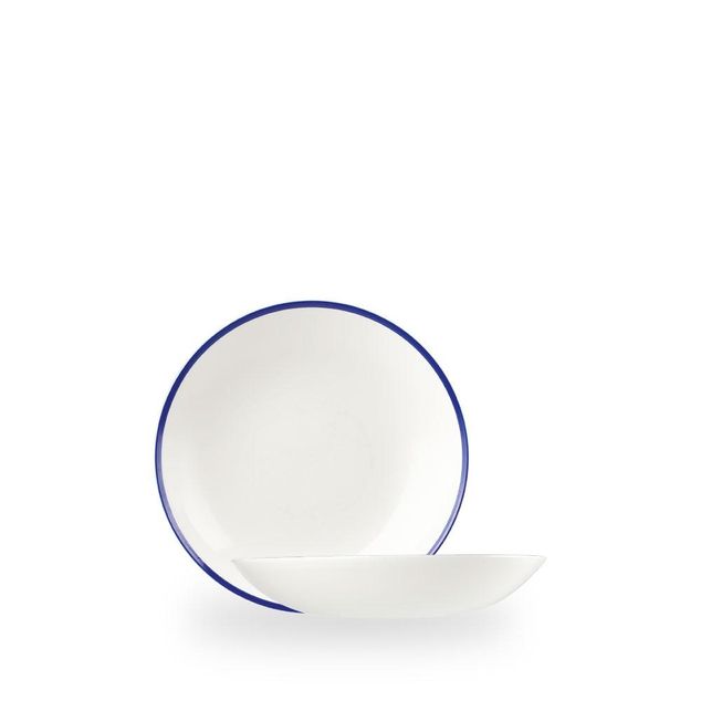 Retro Blue Coupe Bolle 18.2Cm