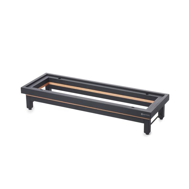 Riser For Gn 2/4 Matt Black Metal, Oak Frame