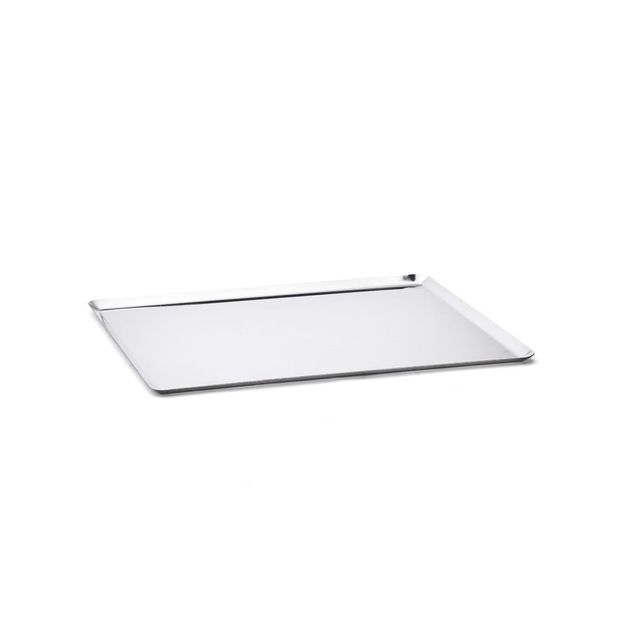 St. Steel 18% Baking Tray, Oblique Edges