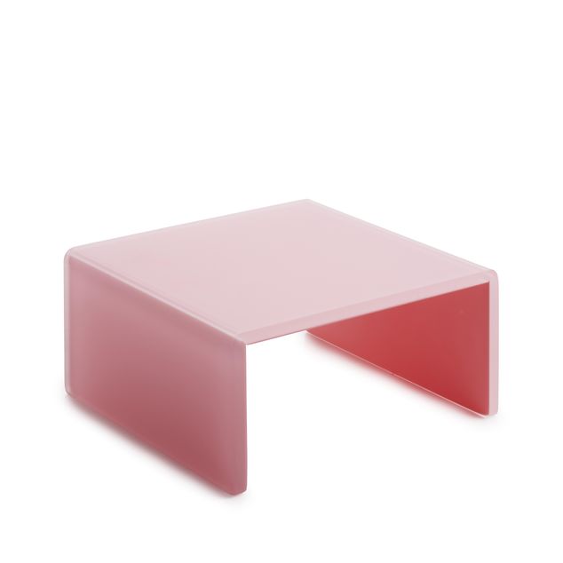 Mealplak Low Square Buffet Nacryl Pink