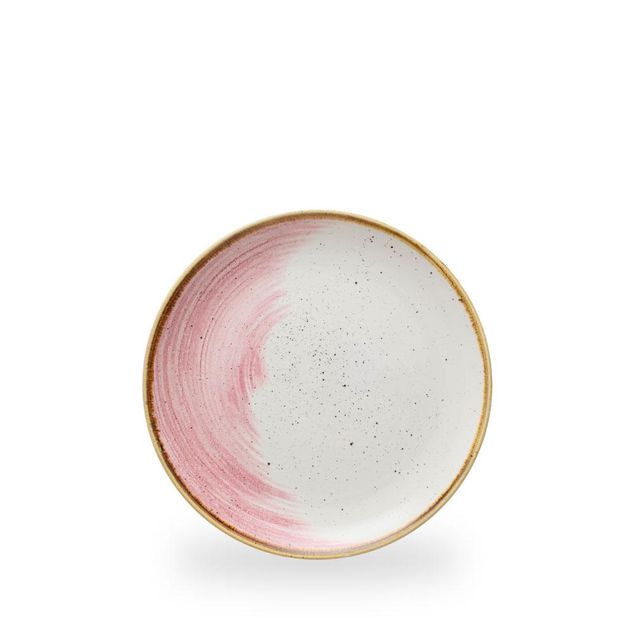 Stonecast Accents Petal Pink Evolve Coupe Tallerken 21.7Cm