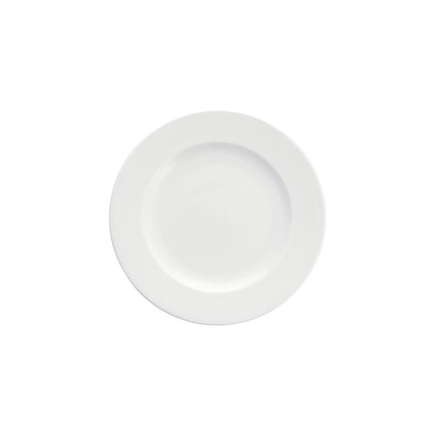 SNOW Plate flat with rim - Ø21cm - H:20cm