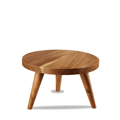 Wood Rund Large Stand Xcm 25 X 15Cm