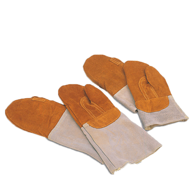 Bakevotter (Par) I Vattert Skinn 20 Cm