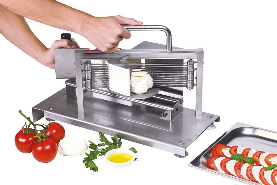 Louis Tellier St/st professional tomato mozzarella slicer GM 5,5 mm