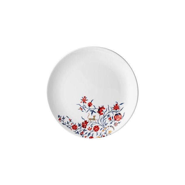 RED GARDEN Plate flat coupe - Ø21,5cm - H:25cm