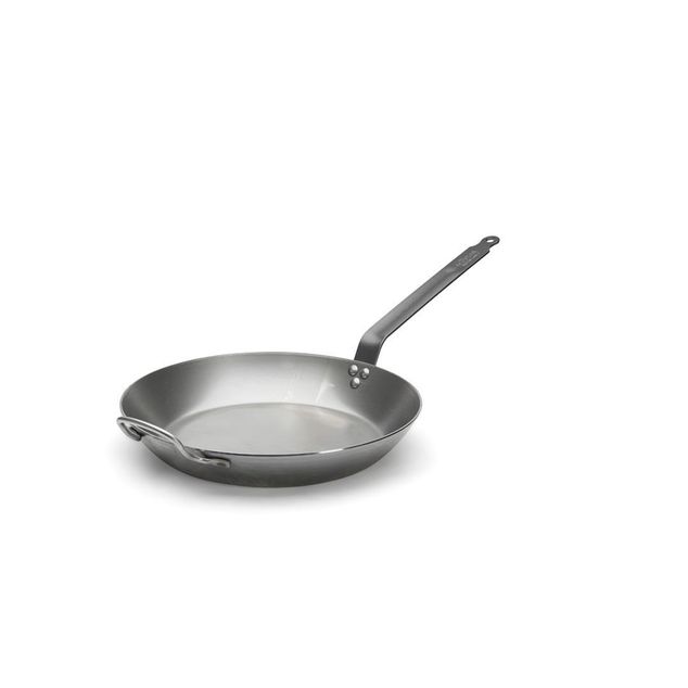 Steel Round Lyonnaise Frypan - Carbon