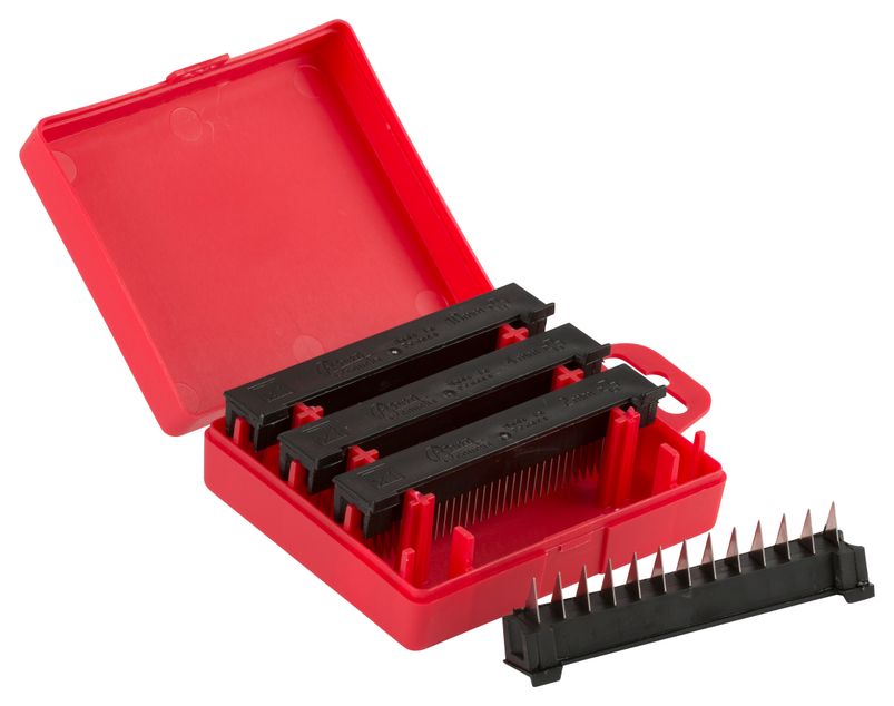 Louis Tellier (Bron Coucke) Set of 4 blades for mandoline 15000 & 25000 - 2, 4, 7 & 10 mm