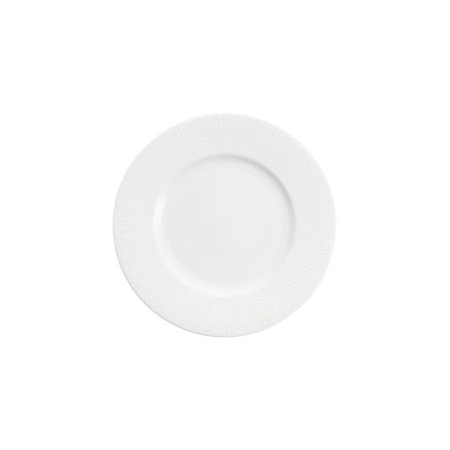AMANDA WHITE Plate flat with rim - Ø22cm - H:20cm