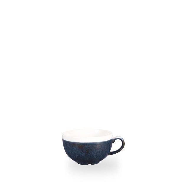 Monochrome Sapphire Blue Cappuccino Kopp 34Cl H: 6.5Cm