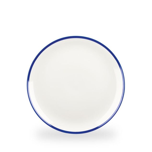 Retro Blue Coupe Tallerken 26Cm