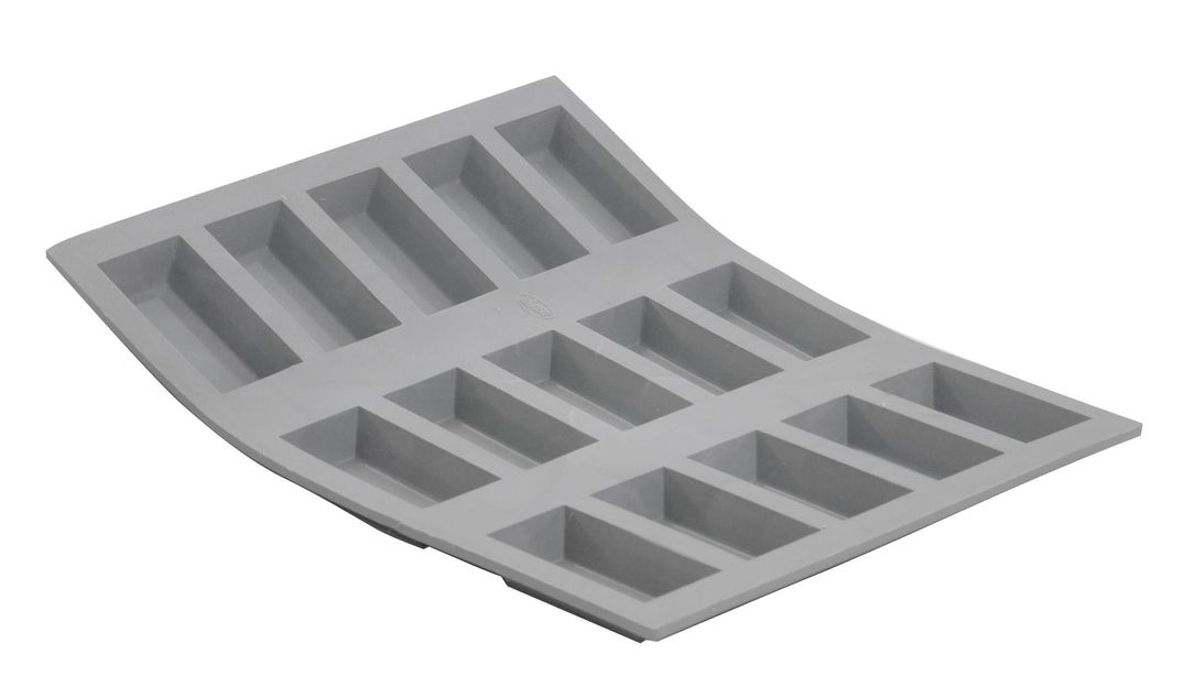 Silicone Mold Elastomoule / 15 stk Mini-Financier