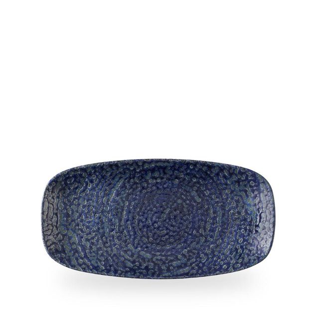 Homespun Chroma Twilight Chefs Oblong Plate 29.8x15.3cm
