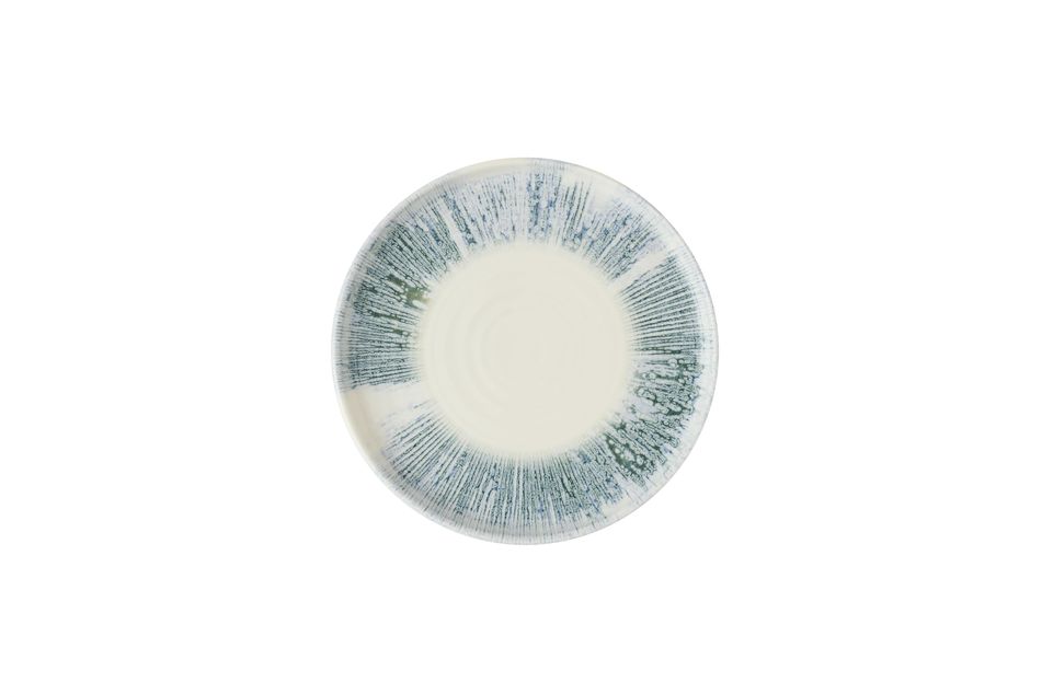 Lyra Blue Walled Plate 21cm
