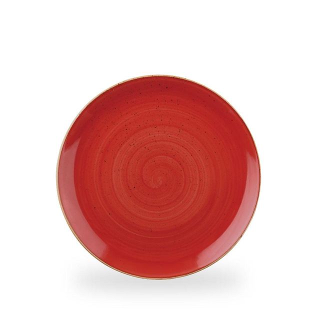 Stonecast Berry Red Evolve Coupe Tallerken 26Cm