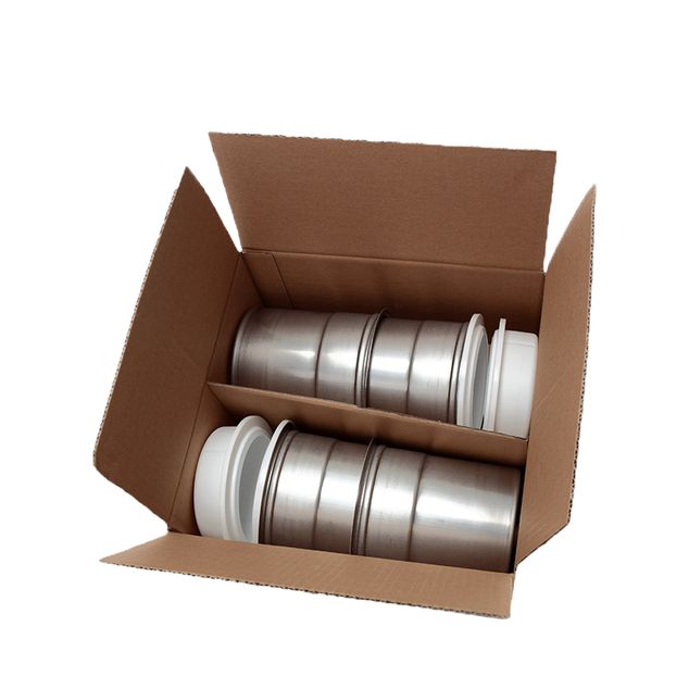 Pacojet Chrome Steel Pacotizing® Beakers With Lids 4 pk