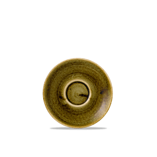 Stonecast Plume Olive Espresso Saucer 11.8Cm