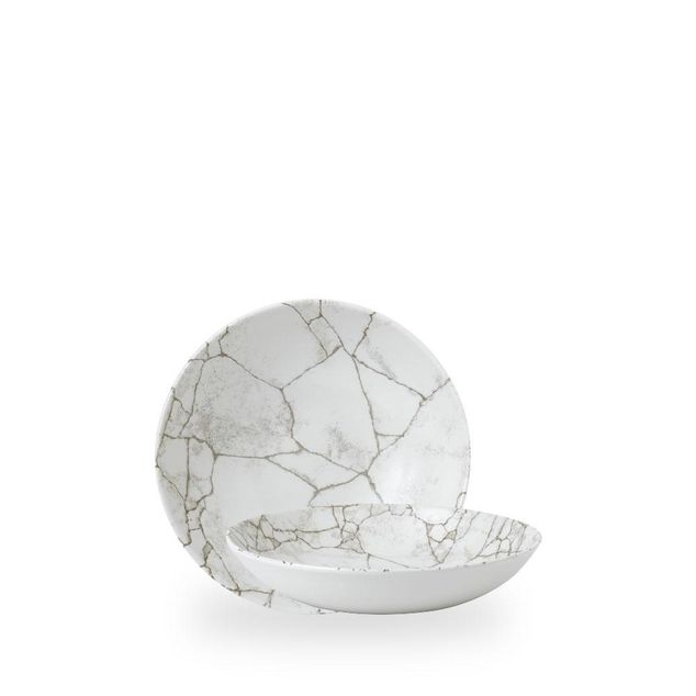 Studio Prints Kintsugi Agate Grey Evolve Coupe Bolle 18.2Cm