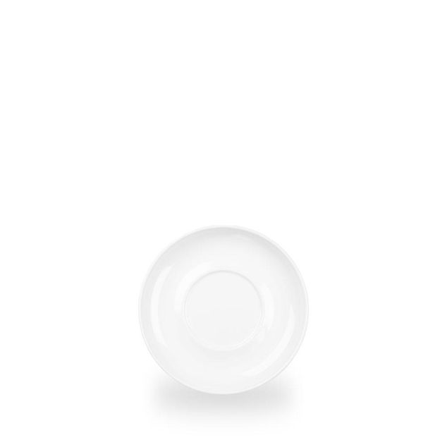 White Compact Tea Saucer 15.2Cm
