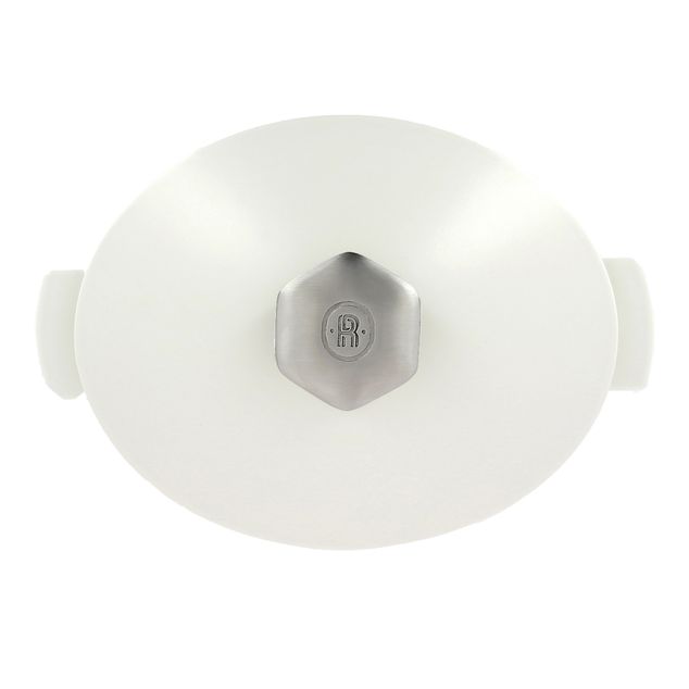 Revolution 2 Handle Lokk For Oval Cocott Satin-White